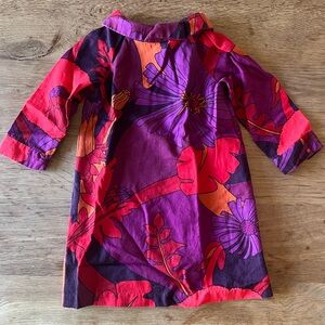 GAP Toddler Girls 60s Style Floral Shift Dress